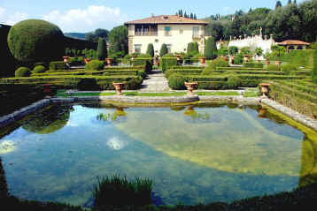 Villa Gamberaia luxury villa in Tuscany